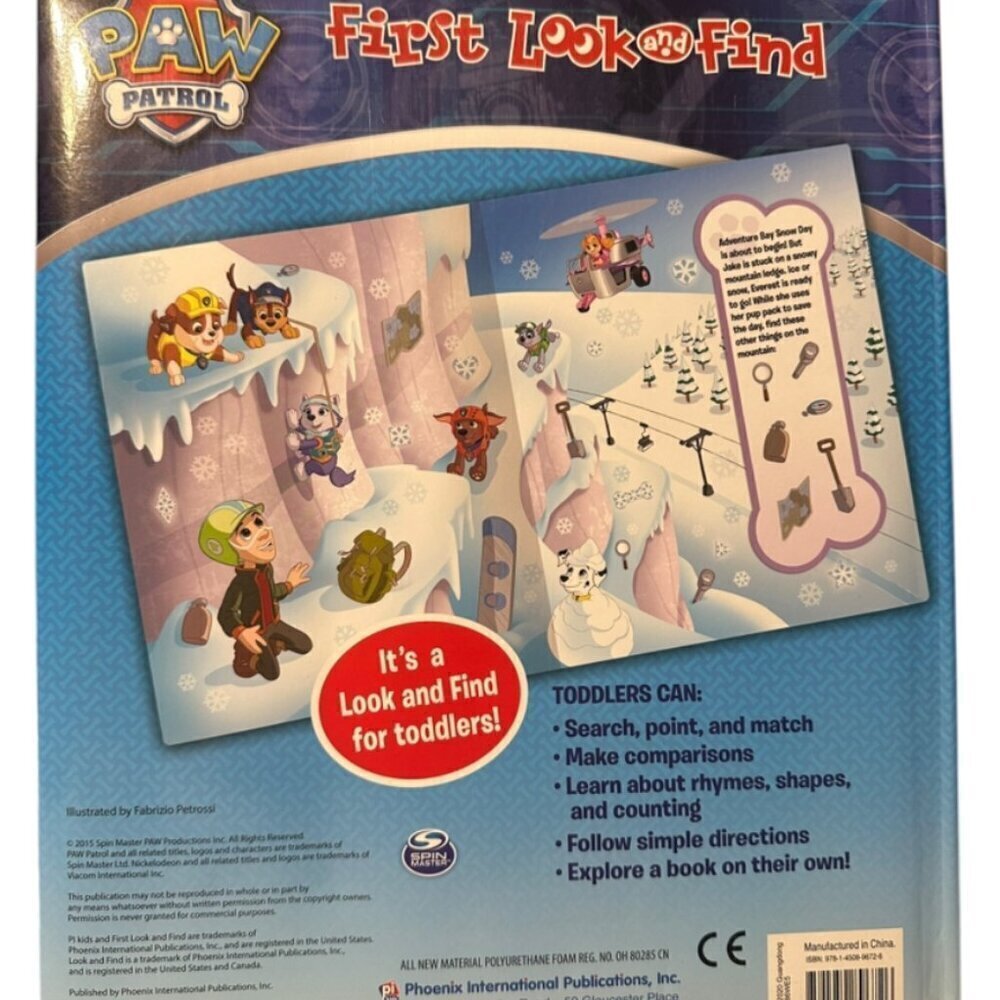 My First Look and Find - PAW Patrol (Board Book)​​​​​​ - Picture 2 of 4